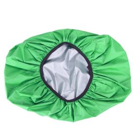 Backpack Rain Cover School Bag Cover Mountaineering Bag Waterproof Cover (Color: Green)