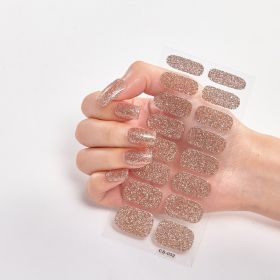 Amazon Sources 16 Small Stickers Gradient Onion Powder Nail Stickers (Option: CS032)