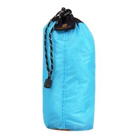 Outdoor Mountaineering Camping Luggage Clothing Nylon Storage Bag (Option: Blue-S)