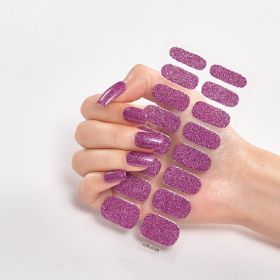 Amazon Sources 16 Small Stickers Gradient Onion Powder Nail Stickers (Option: CS038)