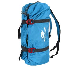 Outdoor Climbing Rock Climbing Double Shoulder Rope Bag (Color: Blue)