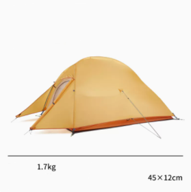 Tent Outdoor Hiking Camping Rain Proof (Option: 2person bee Wax orange)