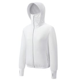 Summer Sun Protection Air Conditioning Clothes (Option: White Women's-M)